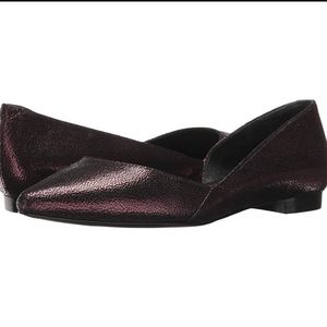 Marc Fisher Sunny d'orsay leather flat shoes size 6m5